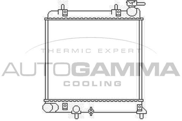 Radiatorius, variklio aušinimas AUTOGAMMA 103436