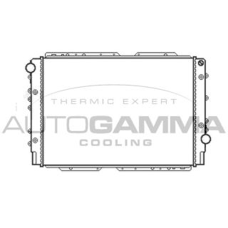 Radiatorius, variklio aušinimas AUTOGAMMA 103437