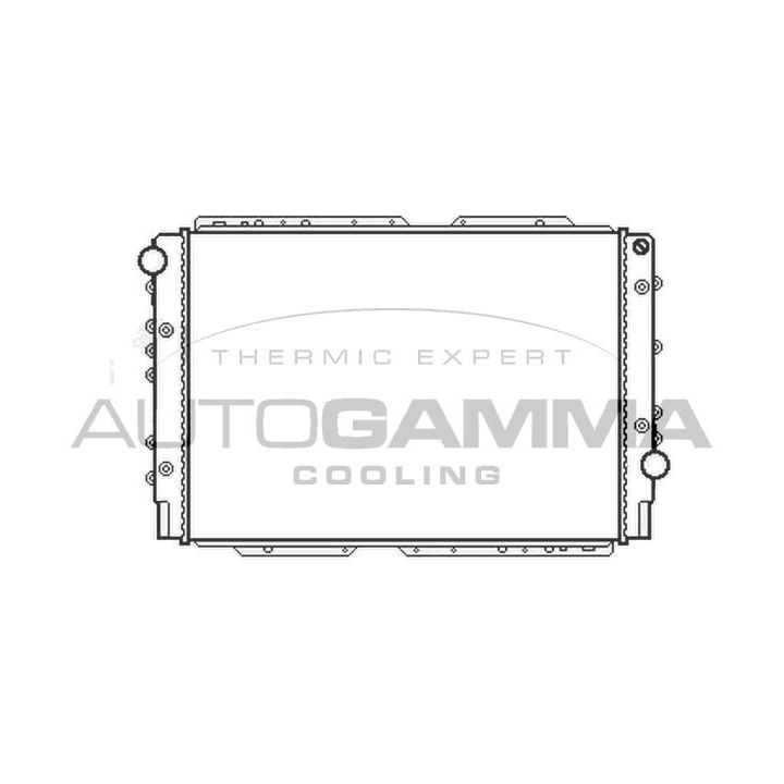 Radiatorius, variklio aušinimas AUTOGAMMA 103437