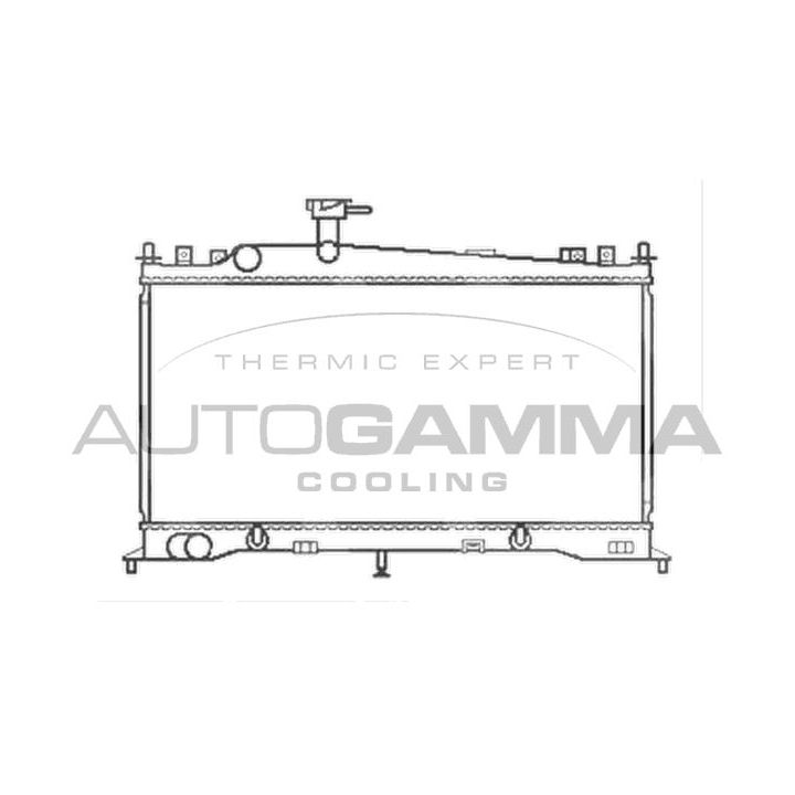Radiatorius, variklio aušinimas AUTOGAMMA 103439