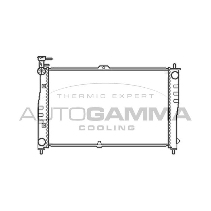 Radiatorius, variklio aušinimas AUTOGAMMA 103609