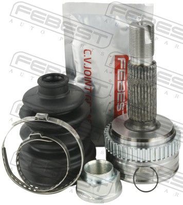 Jungčių komplektas, kardaninis velenas FEBEST 1210-D7A48R