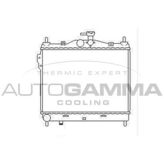 Radiatorius, variklio aušinimas AUTOGAMMA 103669