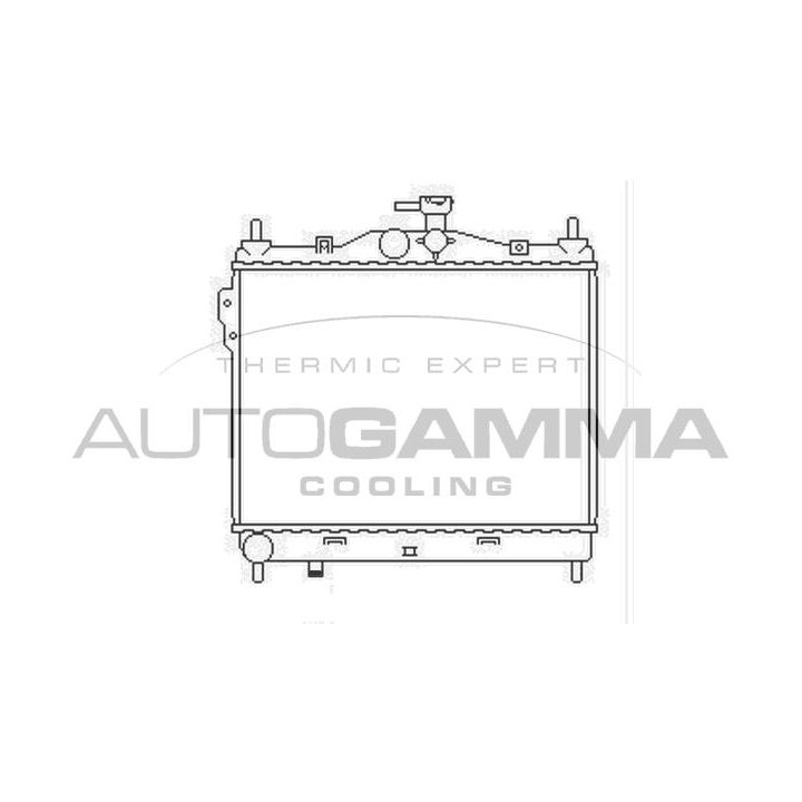 Radiatorius, variklio aušinimas AUTOGAMMA 103669