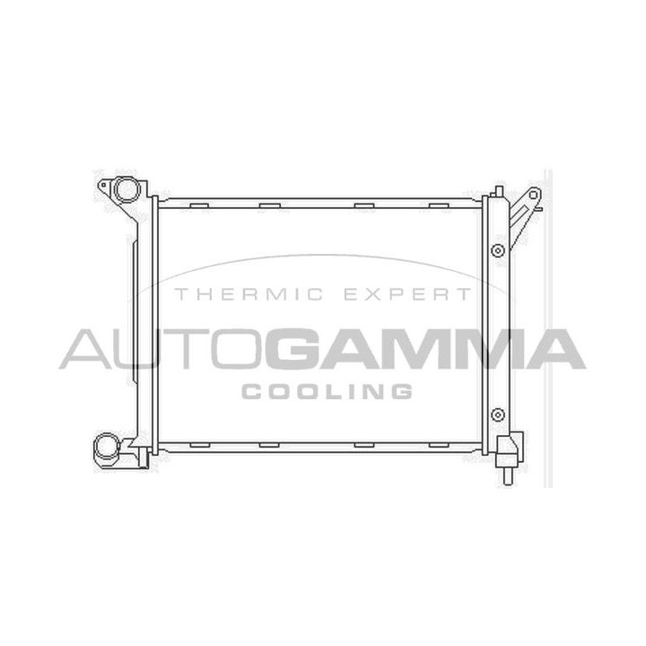 Radiatorius, variklio aušinimas AUTOGAMMA 103671
