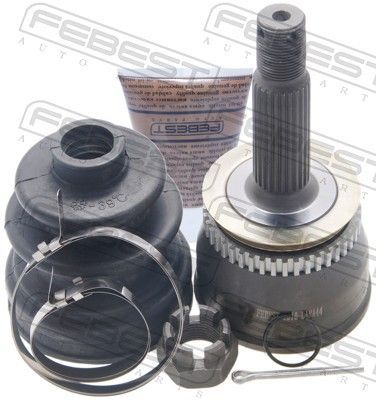 Jungčių komplektas, kardaninis velenas FEBEST 1210-LANA44