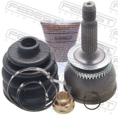 Jungčių komplektas, kardaninis velenas FEBEST 1210-MATA44