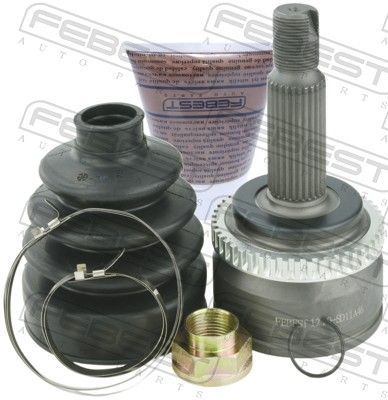 Jungčių komplektas, kardaninis velenas FEBEST 1210-SD11A46