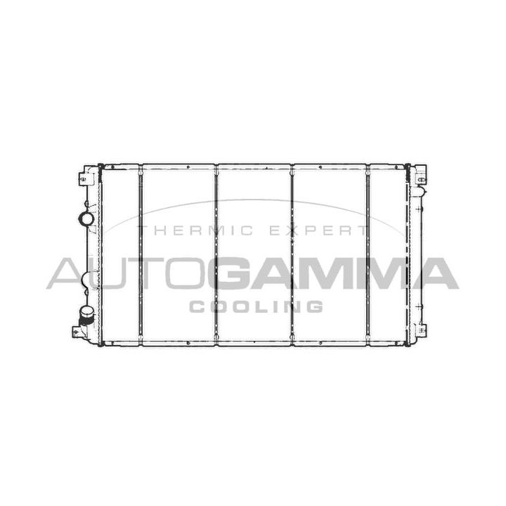 Radiatorius, variklio aušinimas AUTOGAMMA 103738