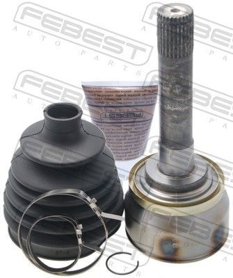 Jungčių komplektas, kardaninis velenas FEBEST 1210-TER