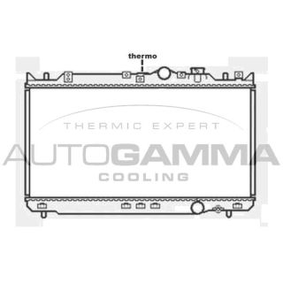 Radiatorius, variklio aušinimas AUTOGAMMA 103802