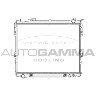 Radiatorius, variklio aušinimas AUTOGAMMA 103804