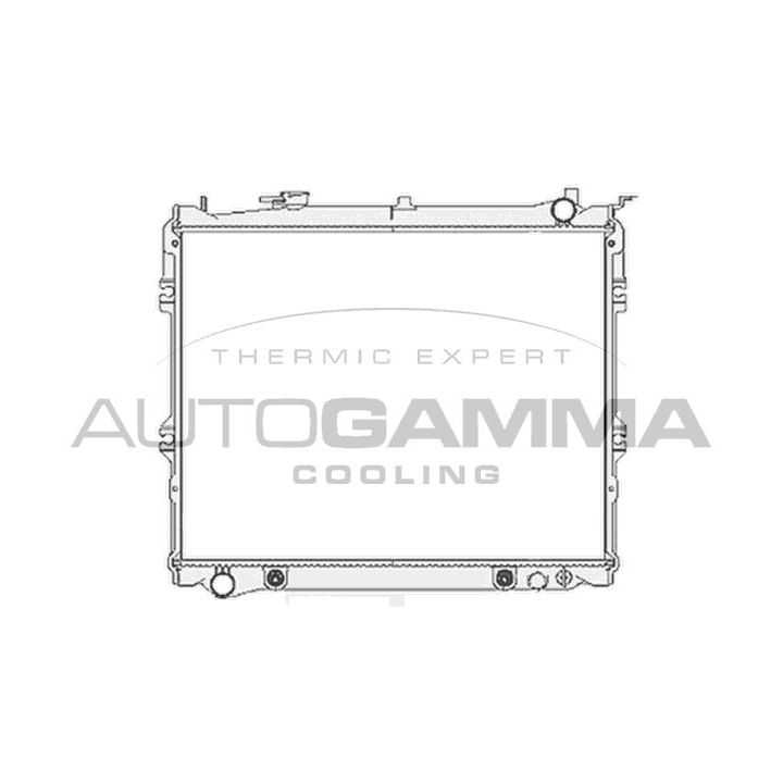 Radiatorius, variklio aušinimas AUTOGAMMA 103804