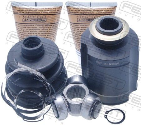 Jungčių komplektas, kardaninis velenas FEBEST 1211-SANFE22RH