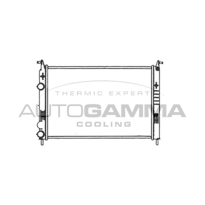 Radiatorius, variklio aušinimas AUTOGAMMA 103967