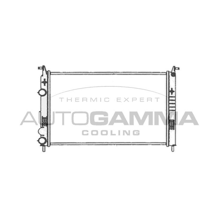 Radiatorius, variklio aušinimas AUTOGAMMA 103968