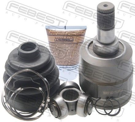 Jungčių komplektas, kardaninis velenas FEBEST 1211-TUC4WDLH