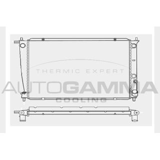 Radiatorius, variklio aušinimas AUTOGAMMA 104046