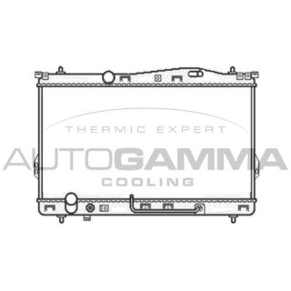 Radiatorius, variklio aušinimas AUTOGAMMA 104068