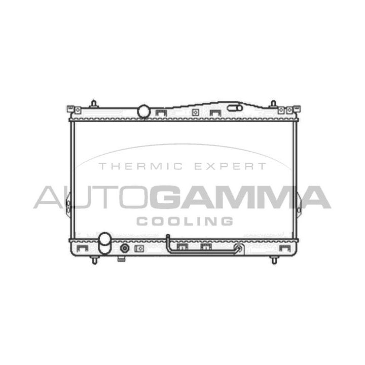 Radiatorius, variklio aušinimas AUTOGAMMA 104068