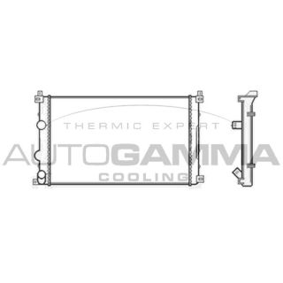 Radiatorius, variklio aušinimas AUTOGAMMA 104117