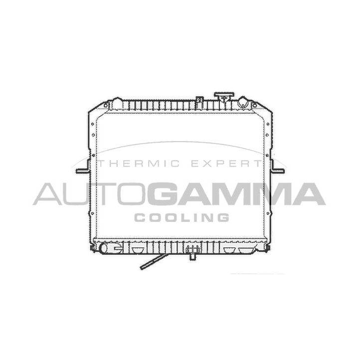 Radiatorius, variklio aušinimas AUTOGAMMA 104120
