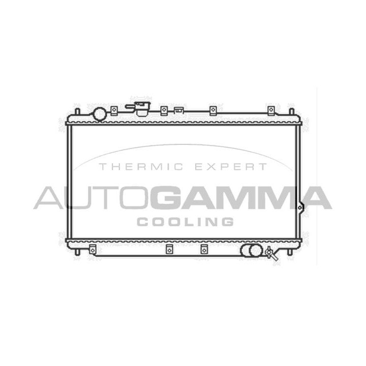 Radiatorius, variklio aušinimas AUTOGAMMA 104146