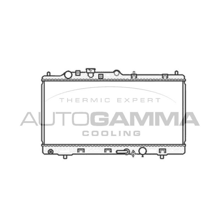 Radiatorius, variklio aušinimas AUTOGAMMA 104147