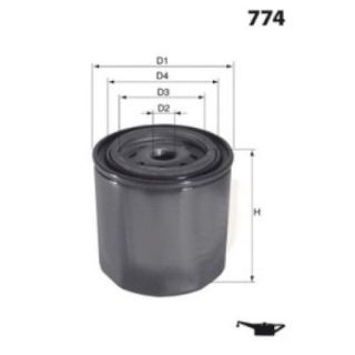 Alyvos filtras LUCAS LFOS356