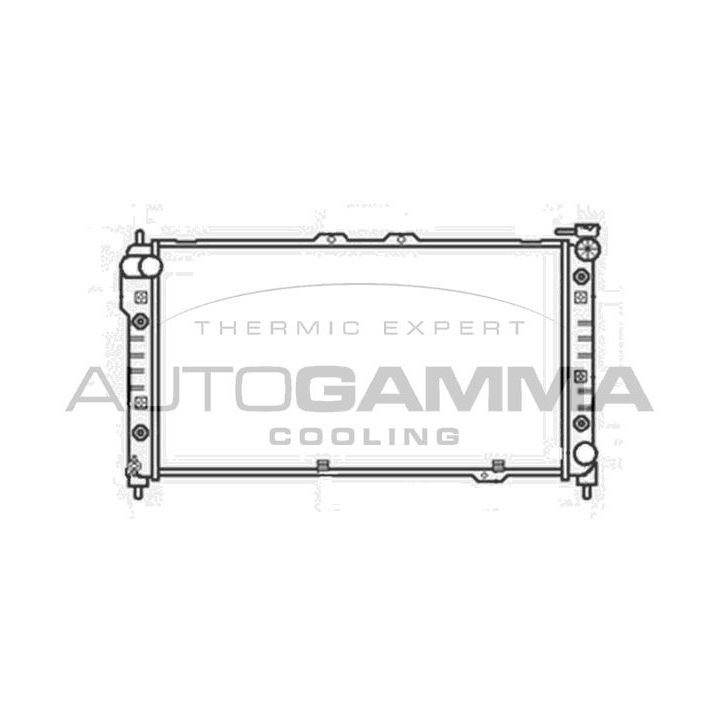 Radiatorius, variklio aušinimas AUTOGAMMA 104176