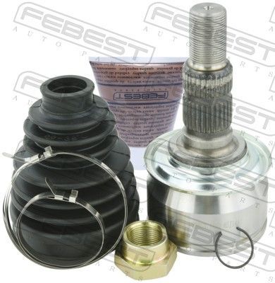 Jungčių komplektas, kardaninis velenas FEBEST 1810-ASJ14AT