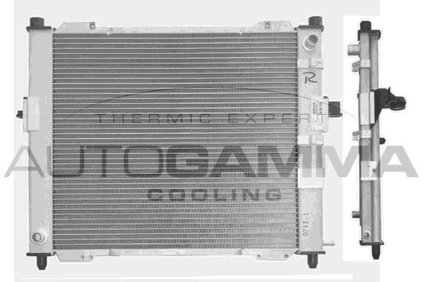 Radiatorius, variklio aušinimas AUTOGAMMA 104200