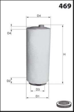 Oro filtras LUCAS LFAF164
