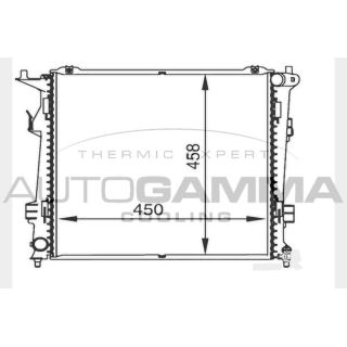 Radiatorius, variklio aušinimas AUTOGAMMA 104273