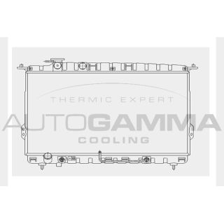 Radiatorius, variklio aušinimas AUTOGAMMA 104518