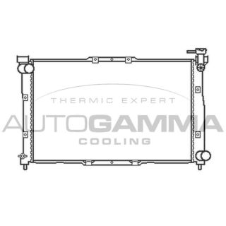 Radiatorius, variklio aušinimas AUTOGAMMA 104522