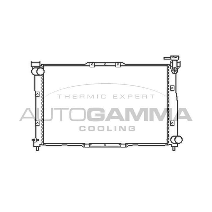 Radiatorius, variklio aušinimas AUTOGAMMA 104522