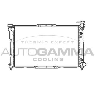 Radiatorius, variklio aušinimas AUTOGAMMA 104523