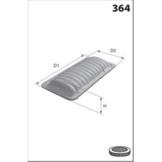 Oro filtras LUCAS LFAF296