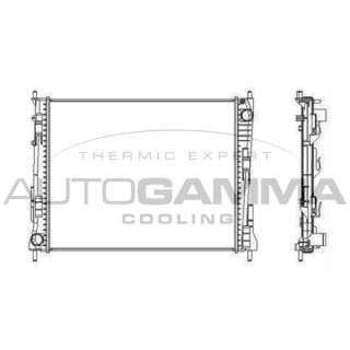 Radiatorius, variklio aušinimas AUTOGAMMA 104561
