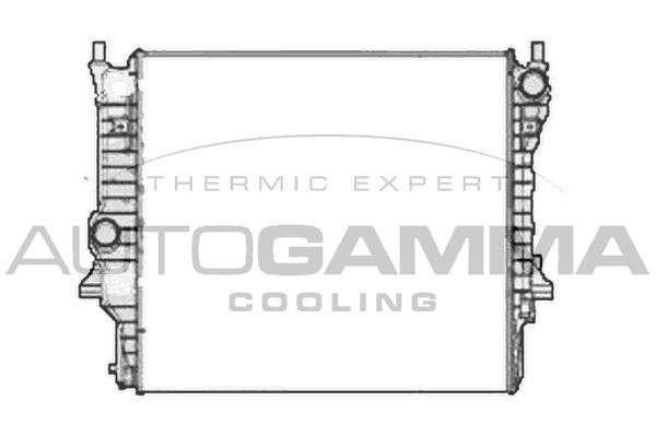 Radiatorius, variklio aušinimas AUTOGAMMA 104649