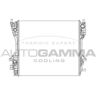 Radiatorius, variklio aušinimas AUTOGAMMA 104651