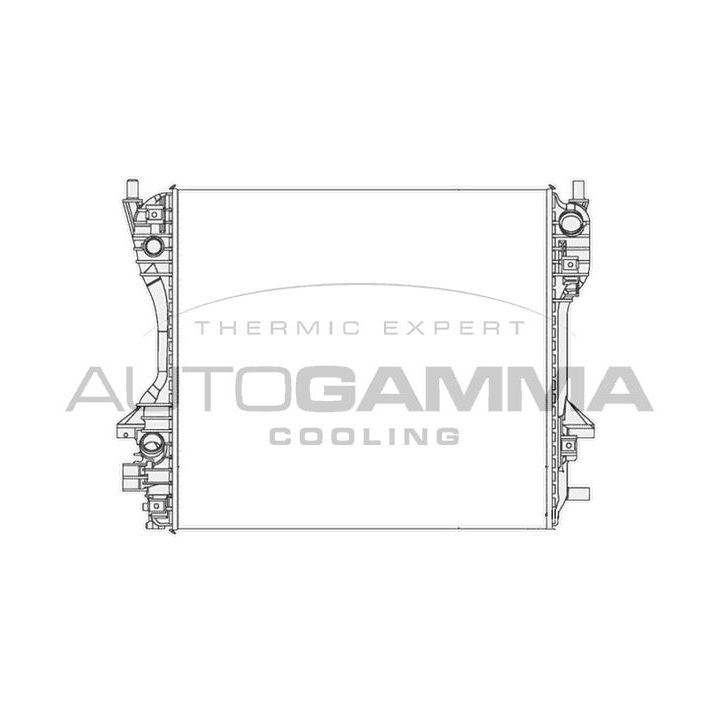 Radiatorius, variklio aušinimas AUTOGAMMA 104651