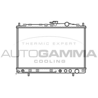 Radiatorius, variklio aušinimas AUTOGAMMA 104656