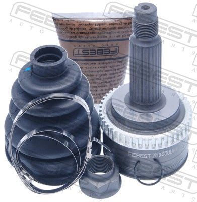 Jungčių komplektas, kardaninis velenas FEBEST 2210-SOULA46