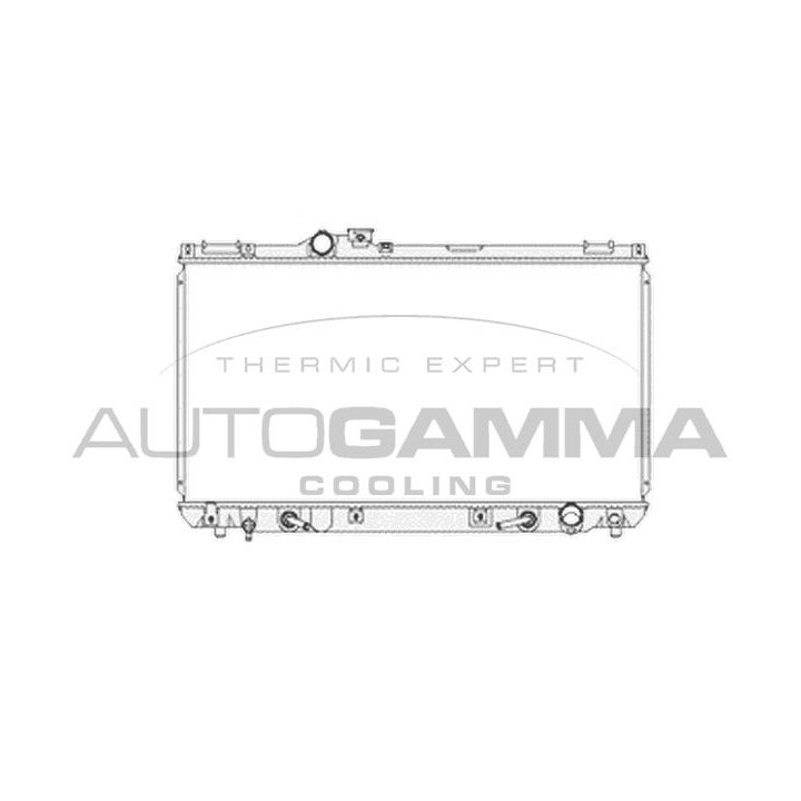 Radiatorius, variklio aušinimas AUTOGAMMA 104671