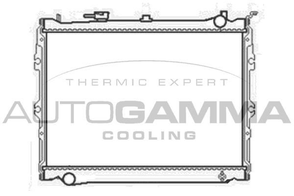 Radiatorius, variklio aušinimas AUTOGAMMA 104679