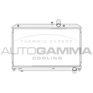 Radiatorius, variklio aušinimas AUTOGAMMA 104682