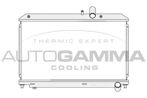 Radiatorius, variklio aušinimas AUTOGAMMA 104682