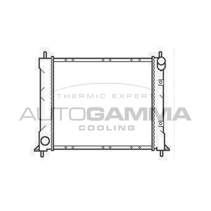 Radiatorius, variklio aušinimas AUTOGAMMA 104701